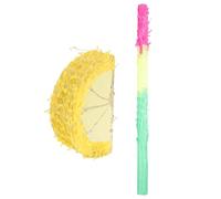 Homoyoyo Piñata Citron d'Été Bâtonnet pour Casser pour Animation et Décoration de Fête d'Anniversaire Garçon et Filles