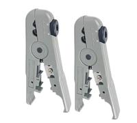 Homoyoyo Pince à Dénuder Multifonctionnelle pour Câbles Ethernet en Abs, Design Réglable, Lot de 2 Pièces, Outil Professionnel pour Électriciens et Techniciens