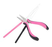 Homoyoyo Pince à Extensions de Cheveux Professionnelle pour Micro Anneaux avec Support Solide, Outil Pratique pour Pose de Mèches et Extensions Naturelles