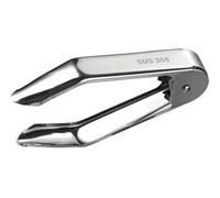 Homoyoyo Pince à Œil d'Ananas en Acier Inoxydable 304 Outil à Fruits Robuste Petit Éplucheur d'Ananas Cuisine Facile à Nettoyer Outil Pratique pour Retirer les Yeux Trognon de L'Ananas