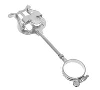 Homoyoyo Pince à Partition en Fer pour Clarinette, Clip Portable Argenté, Accessoire Léger et Compact pour Extrait de Partition Musicale, Fournitures Clarinette, Usage en Extérieur, Forte
