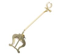 Homoyoyo Pince à Partitions Transparente pour Cor D'harmonie, Clip Musical Polyvalent en Métal, Réglable et Portable, Accessoire Compatible Saxophone Alto, Trompette et Clarinette, Fanfare