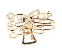 Homoyoyo Pince Cheveux Femme Rose de Clip Griffe Ours pour Accessoire Coiffure Élégant et Durable Fête et Usage