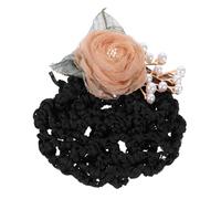 Homoyoyo Pince Chignon Filet Cheveux Femme Avec Fleur Décorative Accessoire Coiffure Simple Et Confortable Pour Infirmières Cadeaux Pour Femmes Maintien Élégant Du Chignon