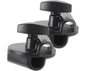 Homoyoyo Pince de Fixation Rotative pour Bras de Microphone de Bureau, Lot de 2 Clips Métalliques et Plastiques Compacts, Accessoires pour Support de Microphone Ajustables et Portables