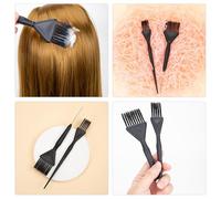 Homoyoyo Pinceau Pour Teinture Capillaire 2 Pièces Grand Et Petit Taille, Applicateur Multifonction En Polypropylène Et Acier Inoxydable, Pour Coloration Professionnelle Et Usage Salon Ou Domestique