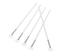 Homoyoyo Pinceaux Applicateurs De Masque Facial Lot De 5, Pinceaux Éventail Longue Manche, Fibres Synthétiques Douces, Pour Soins Du Visage Professionnels, Usage Maison Et Voyage