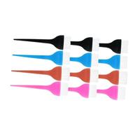 Homoyoyo Pinceaux de Teinture Capillaire pour Application Uniforme de Couleur Lot de 12 en Abs et Nylon Poils Flexibles pour Coloration DIY à Domicile à Domicile