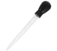 Homoyoyo Pipette à Marinade pour Barbecue Noir Réutilisable en Plastique, Badigeon D’aliments pour Viande, Pompe D’aspiration Huile Pratique, Ustensile la Cuisine pour Poulet Rôti