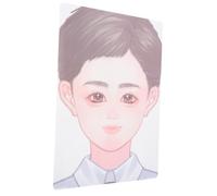 Homoyoyo Planche Exercice de Peinture Faciale Réutilisable Lavable Modèle de Maquillage pour Garçon Fille Pratique et Apprentissage des Techniques de Peinture