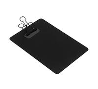 Homoyoyo Planchette à Pince Acier Inoxydable Robuste Porte Documents pour Bureau Support Calepin Note Accessoires Bureau Polyvalents