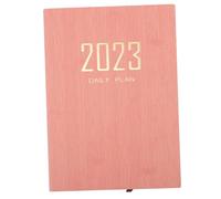 Homoyoyo Planificateur Portable Journalier pour Étudiants et Professionnels Organiseur de Gestion Du Jours Cahier de Notes Compact et Résistant Couverture Confortable Bureau et École
