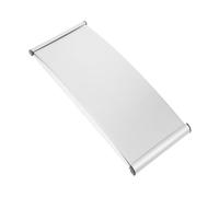 Homoyoyo Plaque de Porte Aluminium Robuste Plaque Signalétique Bureau Blank Name Plate Panneau Didentification Bureau Résistant pour Signalisation Intérieure