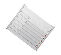 Homoyoyo Plaque de Porte Bureau Alliage Aluminium Panneau État de Service avec Indicateur de et de Personnel Signalétique Professionnelle pour Bureaux Hôpitaux et Écoles