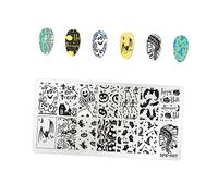 Homoyoyo Plaque De Stamping Noël Professionnelle Pour Nail Art - 4 Modèles DIY - Outils De Beauté Pour Ongles Accessoires De Manucure Festifs