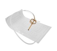 Homoyoyo Plaque d'Évaporateur en Aluminium 40X23 CM pour Congélateur et Réfrigérateur Commercial Panneau de Refroidissement Silencieux Compatible Armoires Réfrigérées Accessoire de