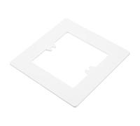 Homoyoyo Plaque Murale Décorative Plastique Résistant Couvercle Interrupteur et Portable Protection Trou Interrupteur Type pour Usage Domestique et Commercial Blanc