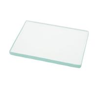 Homoyoyo Plaque Verre pour Polissage Du Cuir Outil de Lissage pour Artisanat Cuir Surface Arrière Lisse et Précise pour DIY