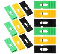 Homoyoyo Plastique Capuchon de Court-Circuit 60 Pièces 2,54mm | Ouvert et Fermé, Usage sur Blocs de Connexion, pour Techniciens et Monteurs Pc, Organisation Visuelle Couleur Aléatoire