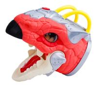 Homoyoyo Plastique Marionnette à Main Rouge Réaliste Dinosaure | Écoles et Spectacles, Peinture Détaillée, Jeu de Rôle, Histoires, Article Décoratif Rouge