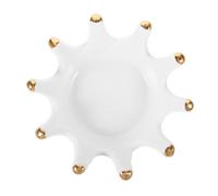 Homoyoyo Plat De Nail Art Céramique Remplaçable Coupe à Ongles Pour Manucure Mélange De Vernis Poudre Soins Des Ongles