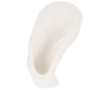 Homoyoyo Plat en Céramique de Coquille D'huître, Assiette de Service Irrégulière, Décor Original pour Plateau de Viande, Assiette pour Buffet et Présentation, Usage Hôtelier, Format Unique