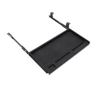 Homoyoyo Plateau Coulissant pour Clavier à Fixer Bureau Tiroir de Rangement Multifonctionnel Noir K1 avec Glissières Support Ergonomique pour Clavier et Accessoires pour Bureau et