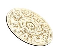 Homoyoyo Plateau de Divination en Bois Décoratif Atmosphère Mystérieuse et Toucher Confortable, pour Table de Divination et Fêtes Sociales