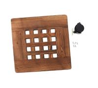 Homoyoyo Plateau pour Pots de Fleurs Bois Épais avec roulettes Verrouillables Support Mobile Robuste pour Plantes Intérieur et Extérieur Chariot Pratique pour Déplacer Facilement Vos Pots