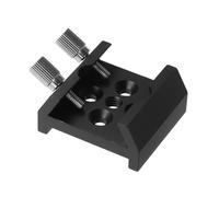 Homoyoyo Platine à Queue D’aronde pour Télescope Astronomique en Alliage D’Aluminium Noir, Monture Filetée 1/4 Pouces, Base Compacte Et Portable pour Observation Astronomique Extérieure