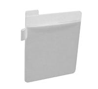 Homoyoyo Pochette Adhésive pour Souris en Tissu Élastique Gris Étui de Rangement Autocollant pour Ordinateur Portable et Tablette Poche Compacte pour Stylo et Accessoires Organisation