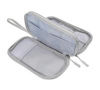 Homoyoyo Pochette De Rangement Électronique Double pour Voyage Organisateur De Câbles Et Accessoires Étui Zippé Portable pour USB Et Objets Divers