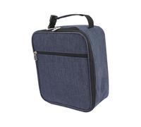 Homoyoyo Pochette Portable Thermique Bleue Aluminium Épais Oxford Réutilisable pour Bureau École et Pique- Polyvalente pour Adultes et Enfants