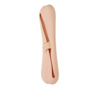 Homoyoyo Pochette Silicone pour Pinceaux Maquillage Compacte et Organiseur de Brosse Cosmétique Portable pour Voyage Sac de Rangement Outils de Maquillage Ergonomique