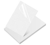 Homoyoyo Pochettes Auto-Adhésives pour Plastification Photos Lot de 50 Feuilles PVC A6 Surface Plane Anti-Plis Protection L'Humidité pour Photos Souvenirs
