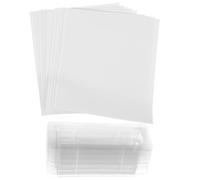 Homoyoyo Pochettes Transparentes Porte-Rouge à Lèvres Autocollantes 30 Pcs en Plastique Étanche pour Rangement Cartes et Porte-Monnaie DIY Légères et Robustes Bureau et Voyage