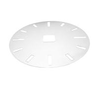 Homoyoyo Pochoir Horloge Acrylique Transparent pour Incrustation Modèle Précis avec Repères Guide DIY Décoration Murale et Projets Artisanaux