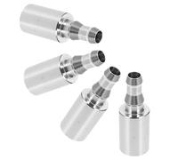 Homoyoyo Poids de Tuyau D’Alimentation en Acier Inoxydable 304 Lot de 4 sets de Pièces Grand Modèle Filtre Intégré Accessoire pour Pompe à Eau Automatique Compatible Distributeur