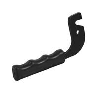 Homoyoyo Poignée de Porte de Chaudière Moyenne Taille Résistante à Haute Température Poignée de Poêle à Bois Antidérapante en Matériau Haute Résistance Accessoire de Rechange pour Poêle