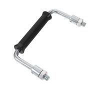 Homoyoyo Poignée de Porte U-forme pour Poêle et Chaudière, Pliable, Résistante la Chaleur, Entraxe 14cm, Poignée de Remplacement pour Barbecue, Usage Familial