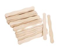Homoyoyo Poignées D’éventail en Bois Naturel 60 Pcs, Manche Circulaire 200x25x2 Mm, pour Bricolage Mariage et Fête, Accessoires Artisanaux Légers et Solide, Bâtonnets de Ventilateur Fait