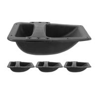 Homoyoyo Poignées Latérales de Haut-Parleur Cosmo Lot de 4 Noires 21,3 X 15,3 X 5 CM Poignées en Plastique pour Boîtiers d'Enceintes Extérieures Installation Simplifiée