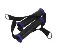 Homoyoyo Poignées Triangulaires pour Câbles de Musculation - 1 Paire - Accessoire pour Machines à Câbles et Bandes de Résistance - Poignées Ergonomiques Antidérapantes pour Entraînement