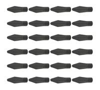 Homoyoyo Pointes de Flèches en Caoutchouc Souple 24 Pcs, Accessoires Universels pour Tir à l'arc Garçon et Filles, Légères et Compactes, Compatibles Flèches en Bois, Bambou et Carbone,