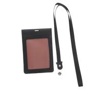 Homoyoyo Porte Carte Magnétique PU Vertical Étui Rigide pour Badge Identification Protection pour Cartes Professionnelles Usage Sécurisé