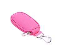 Homoyoyo Porte-Clés Étui De Transport pour Huiles Essentielles - Pochette Mini Organisateur De Voyage en Rose Stockage Pratique Et Compact pour 10 Flacons D'Huiles Essentielles