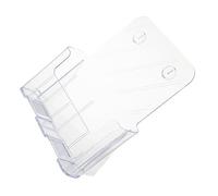 Homoyoyo Porte Documents Mural Transparent Acrylique Présentoir Magazine Rigide Organiseur Bureau Compact pour Classement et Rangement Bureau Support Catalogue Pratique et Gain de Place
