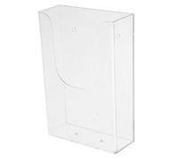 Homoyoyo Porte Documents Mural Transparent Organisateur De Brochures pour Bureau Support De Fichiers Et Prospectus Rangement Pratique