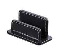 Homoyoyo Porte-nom bureautique Accessoires Presentoir Carte de Visite Livre Porte-Cartes de Visite Porte-Cartes nominatives Mince présentoir Professionnel Titulaire d'une Entreprise Black