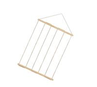 Homoyoyo Porte-Photo Mural en Bois Pinces, Guirlande Décorative en Corde Naturelle, Support Photo Suspendu pour Affichage de Photos à Domicile, Décoration Murale pour Anniversaires